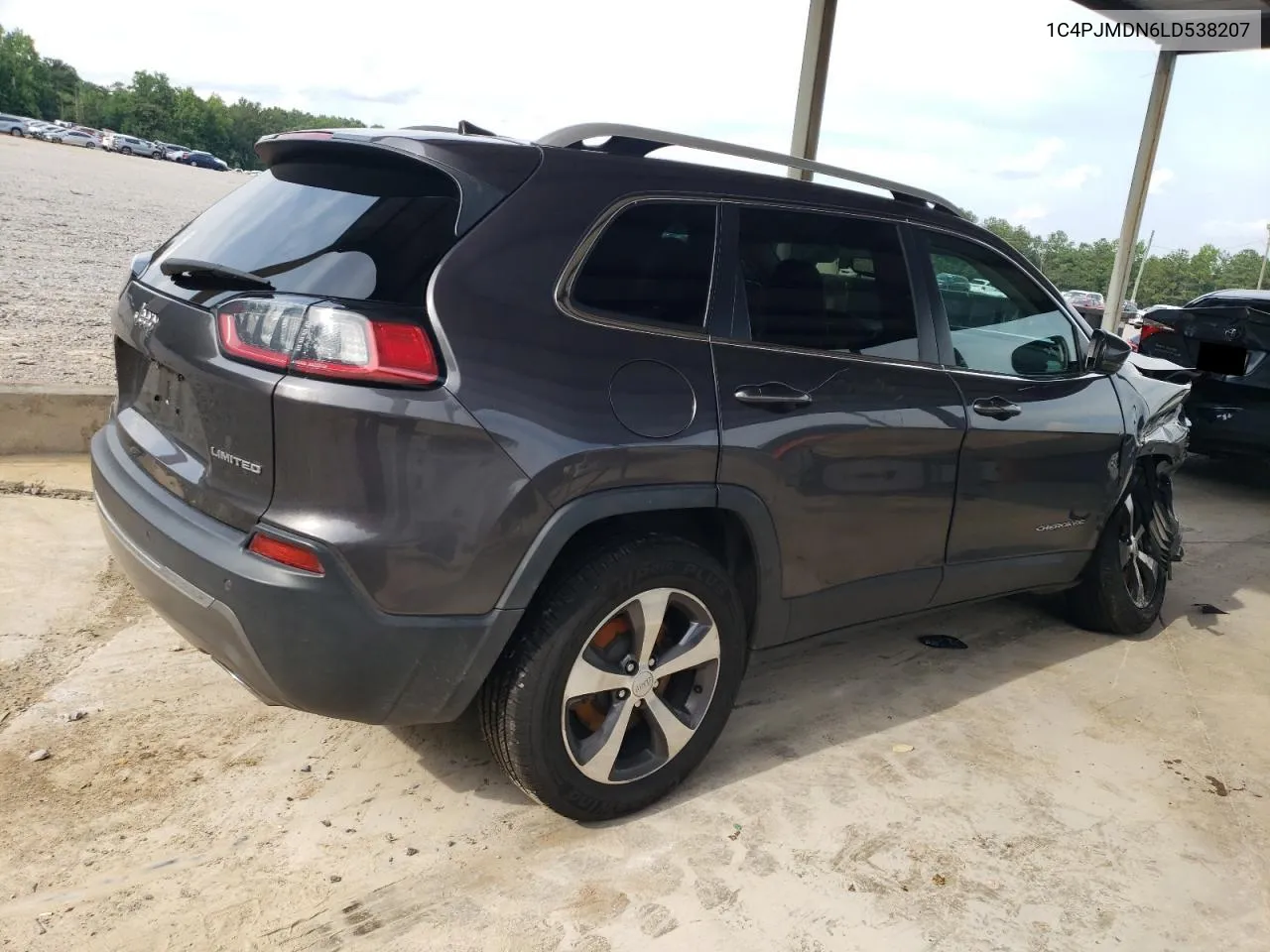 2020 Jeep Cherokee Limited VIN: 1C4PJMDN6LD538207 Lot: 62272604