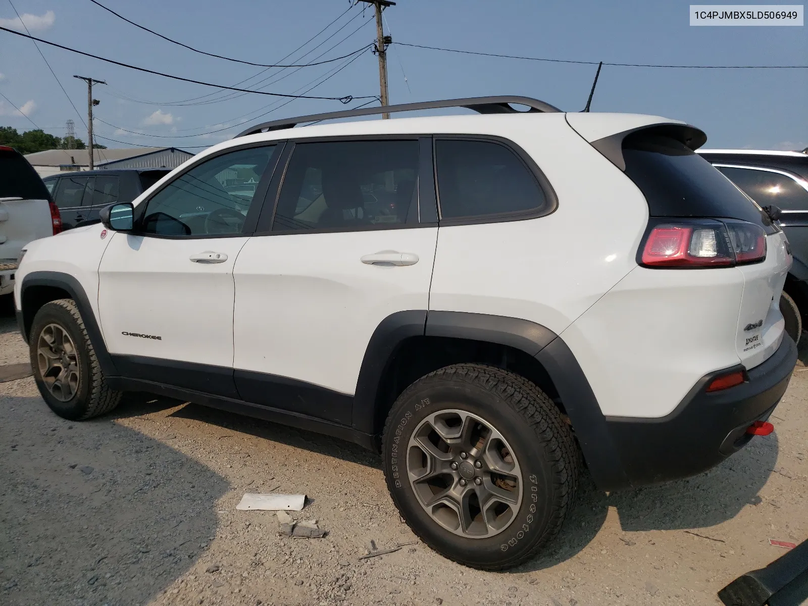 2020 Jeep Cherokee Trailhawk VIN: 1C4PJMBX5LD506949 Lot: 63917424