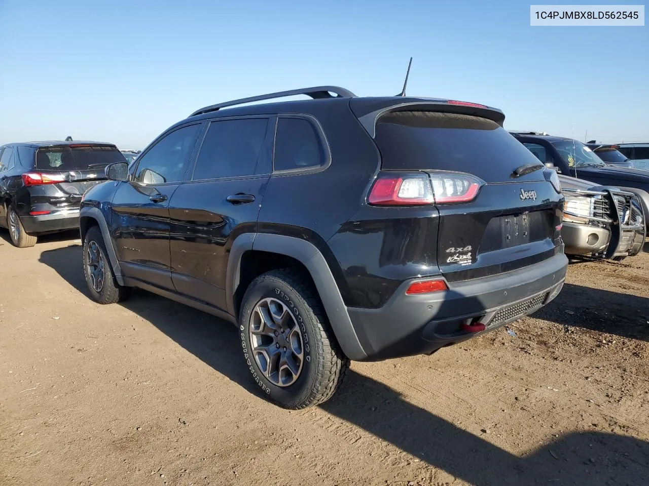 2020 Jeep Cherokee Trailhawk VIN: 1C4PJMBX8LD562545 Lot: 68528034