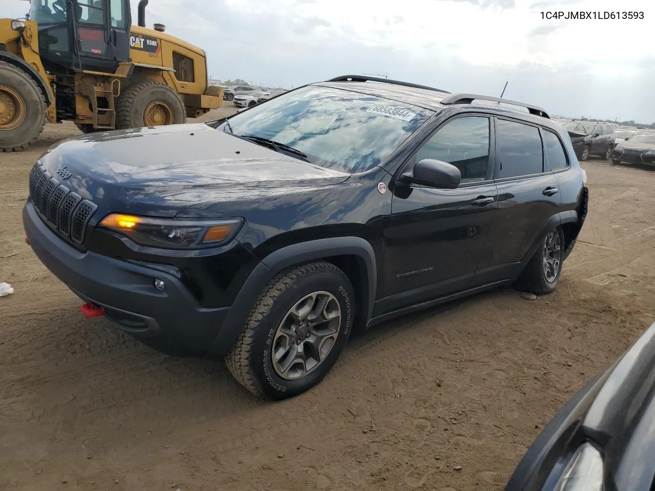 2020 Jeep Cherokee Trailhawk VIN: 1C4PJMBX1LD613593 Lot: 68583844