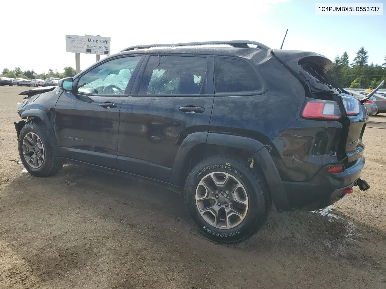 1C4PJMBX5LD553737 2020 Jeep Cherokee Trailhawk