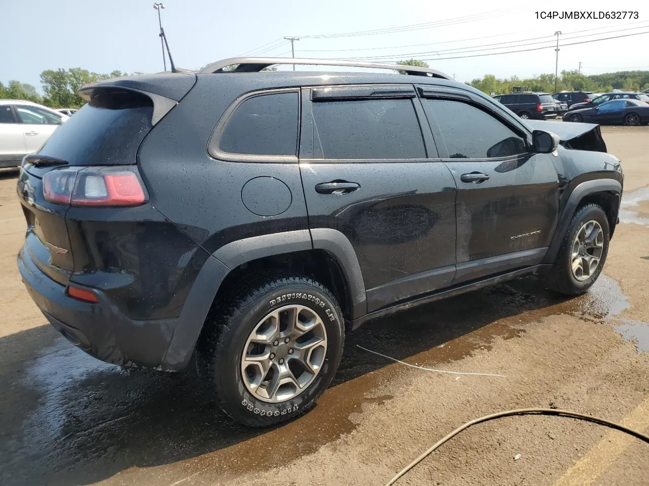 2020 Jeep Cherokee Trailhawk VIN: 1C4PJMBXXLD632773 Lot: 69695234