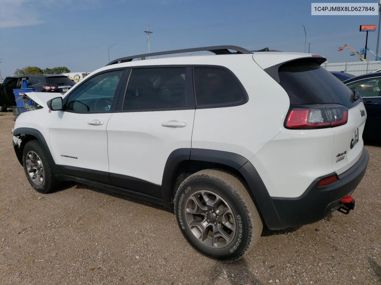 2020 Jeep Cherokee Trailhawk VIN: 1C4PJMBX8LD627846 Lot: 69869304