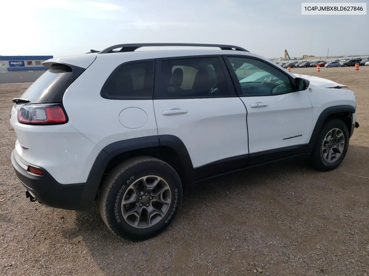 2020 Jeep Cherokee Trailhawk VIN: 1C4PJMBX8LD627846 Lot: 69869304