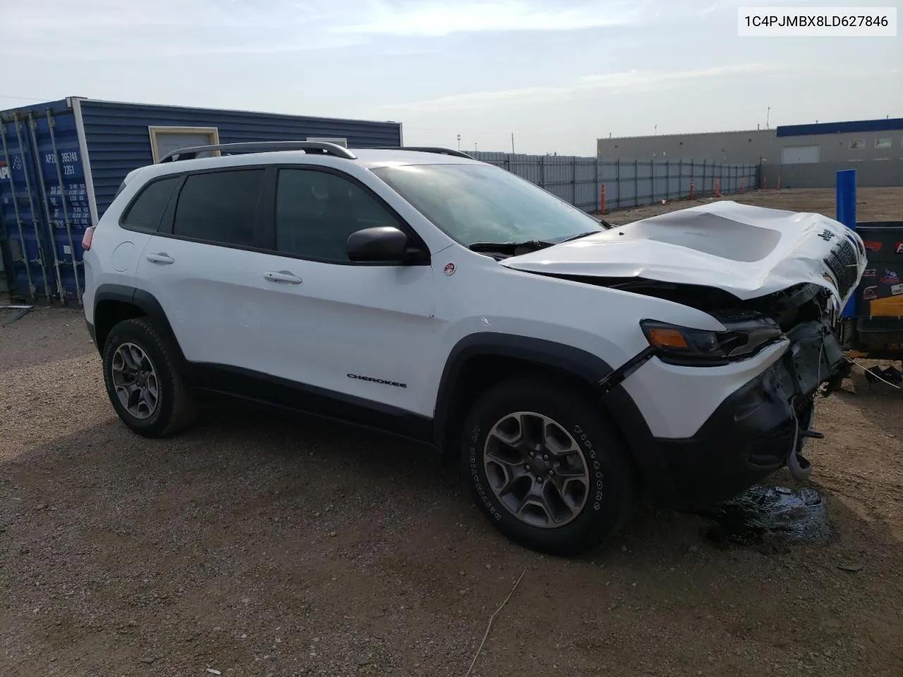 2020 Jeep Cherokee Trailhawk VIN: 1C4PJMBX8LD627846 Lot: 69869304