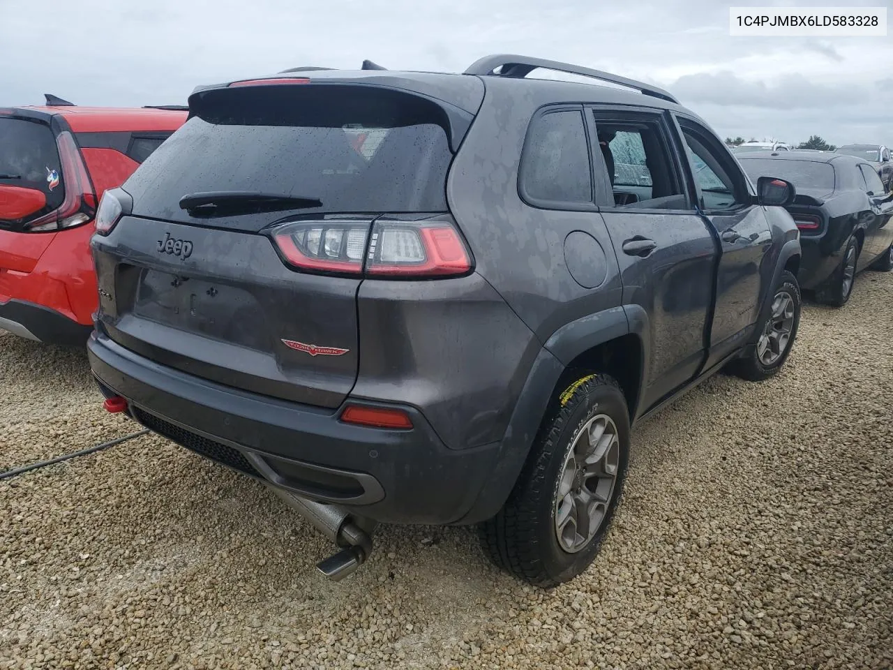 2020 Jeep Cherokee Trailhawk VIN: 1C4PJMBX6LD583328 Lot: 74449614