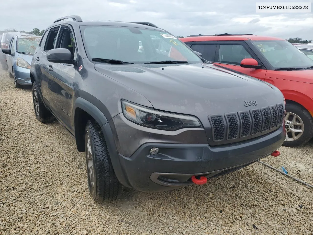 2020 Jeep Cherokee Trailhawk VIN: 1C4PJMBX6LD583328 Lot: 74449614