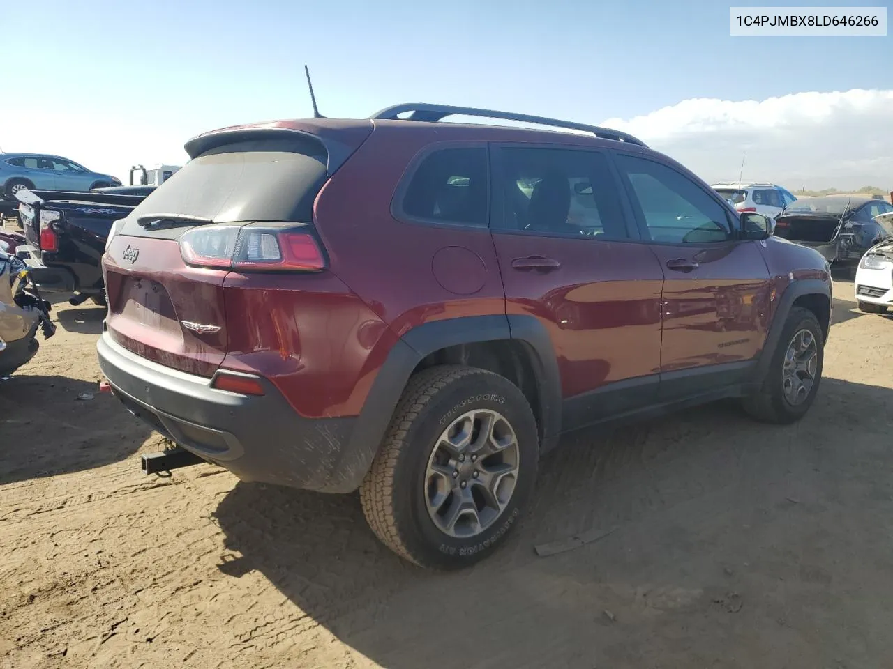 1C4PJMBX8LD646266 2020 Jeep Cherokee Trailhawk