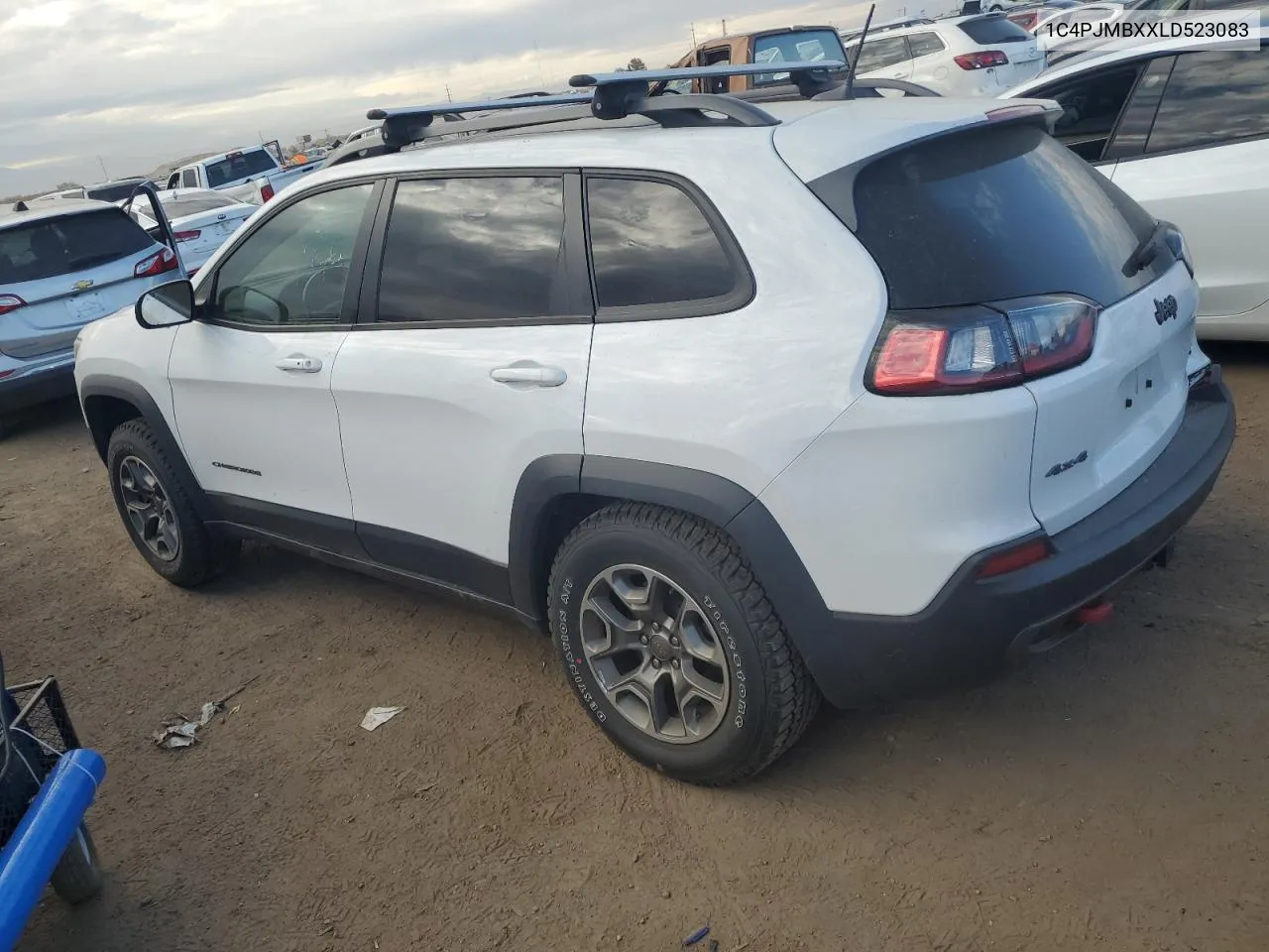 2020 Jeep Cherokee Trailhawk VIN: 1C4PJMBXXLD523083 Lot: 77973564