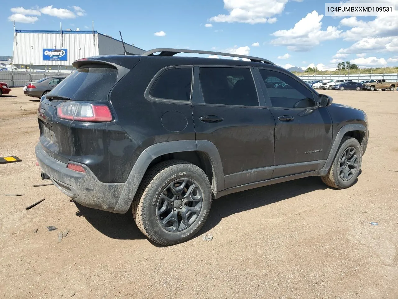 1C4PJMBXXMD109531 2021 Jeep Cherokee Trailhawk