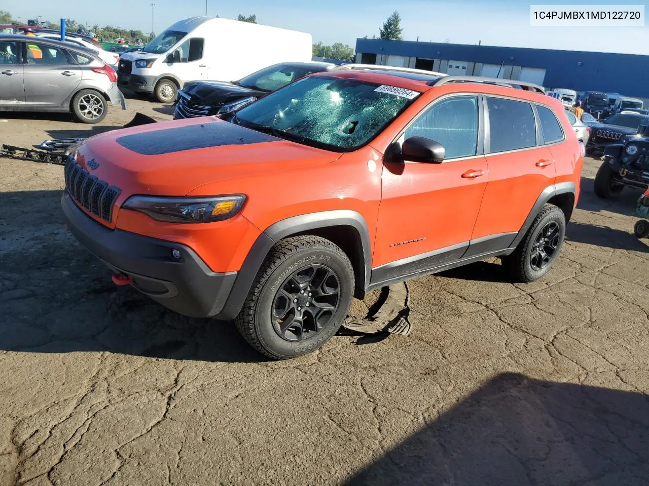 1C4PJMBX1MD122720 2021 Jeep Cherokee Trailhawk