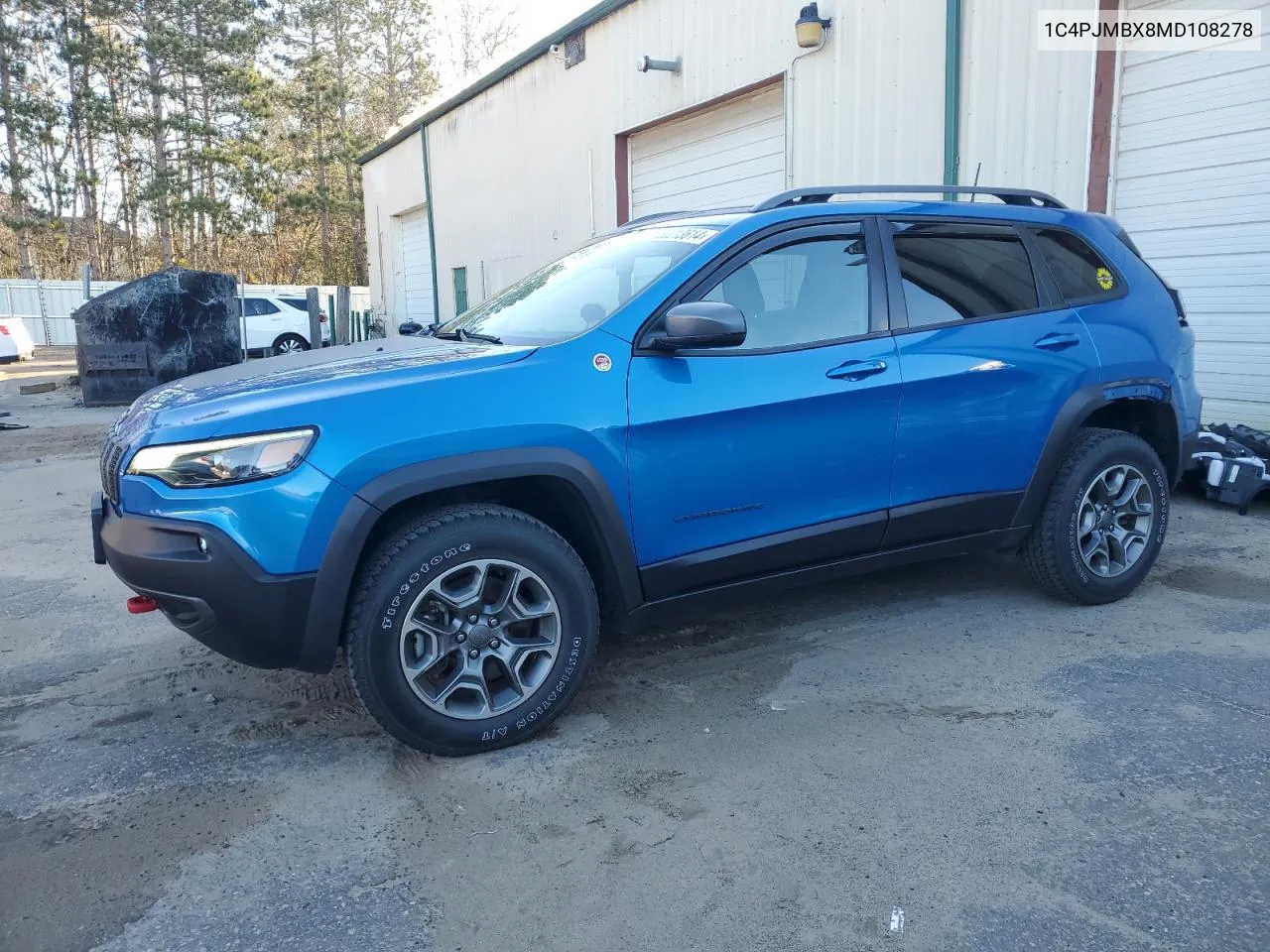 1C4PJMBX8MD108278 2021 Jeep Cherokee Trailhawk