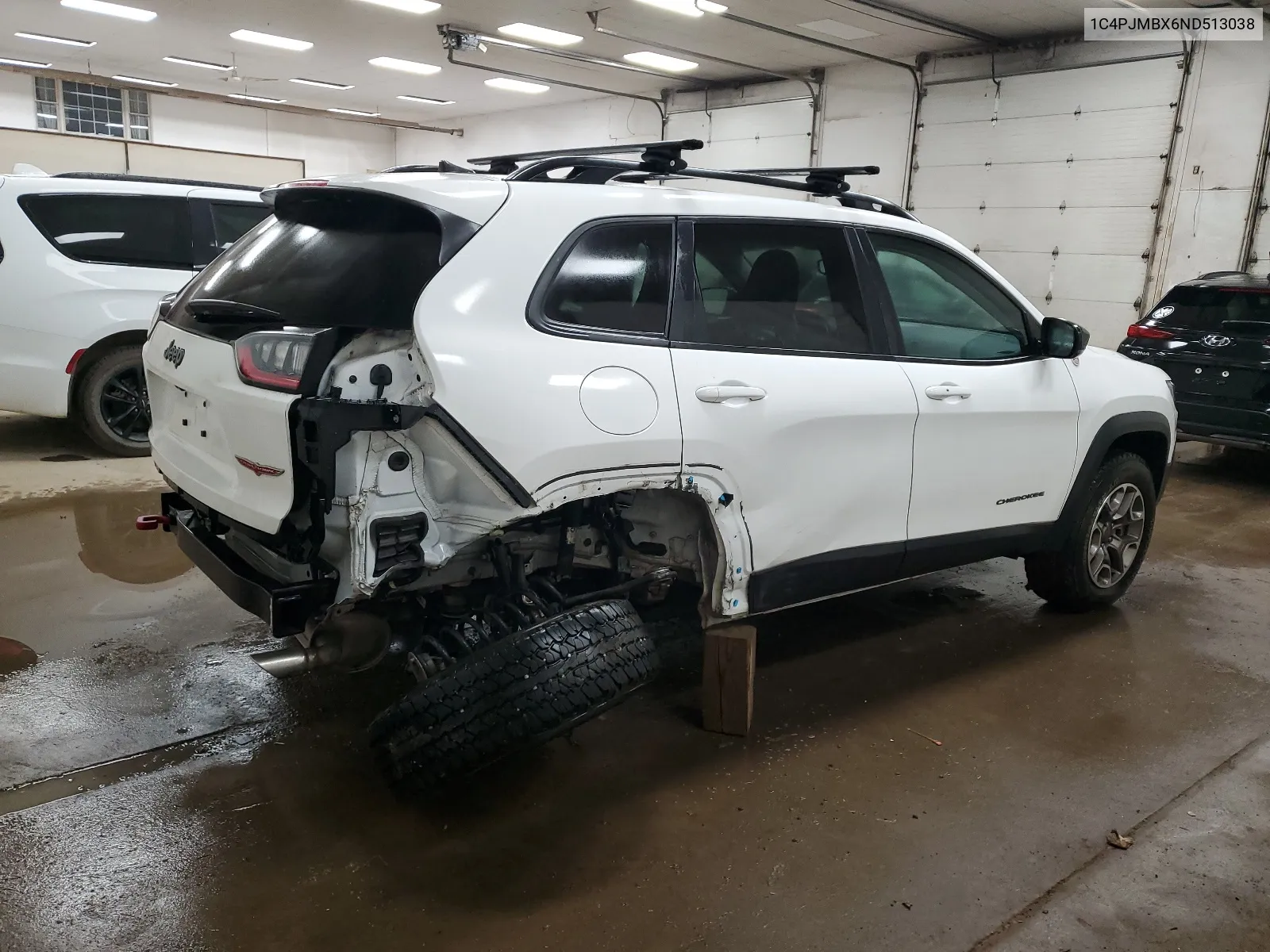 2022 Jeep Cherokee Trailhawk VIN: 1C4PJMBX6ND513038 Lot: 67660404