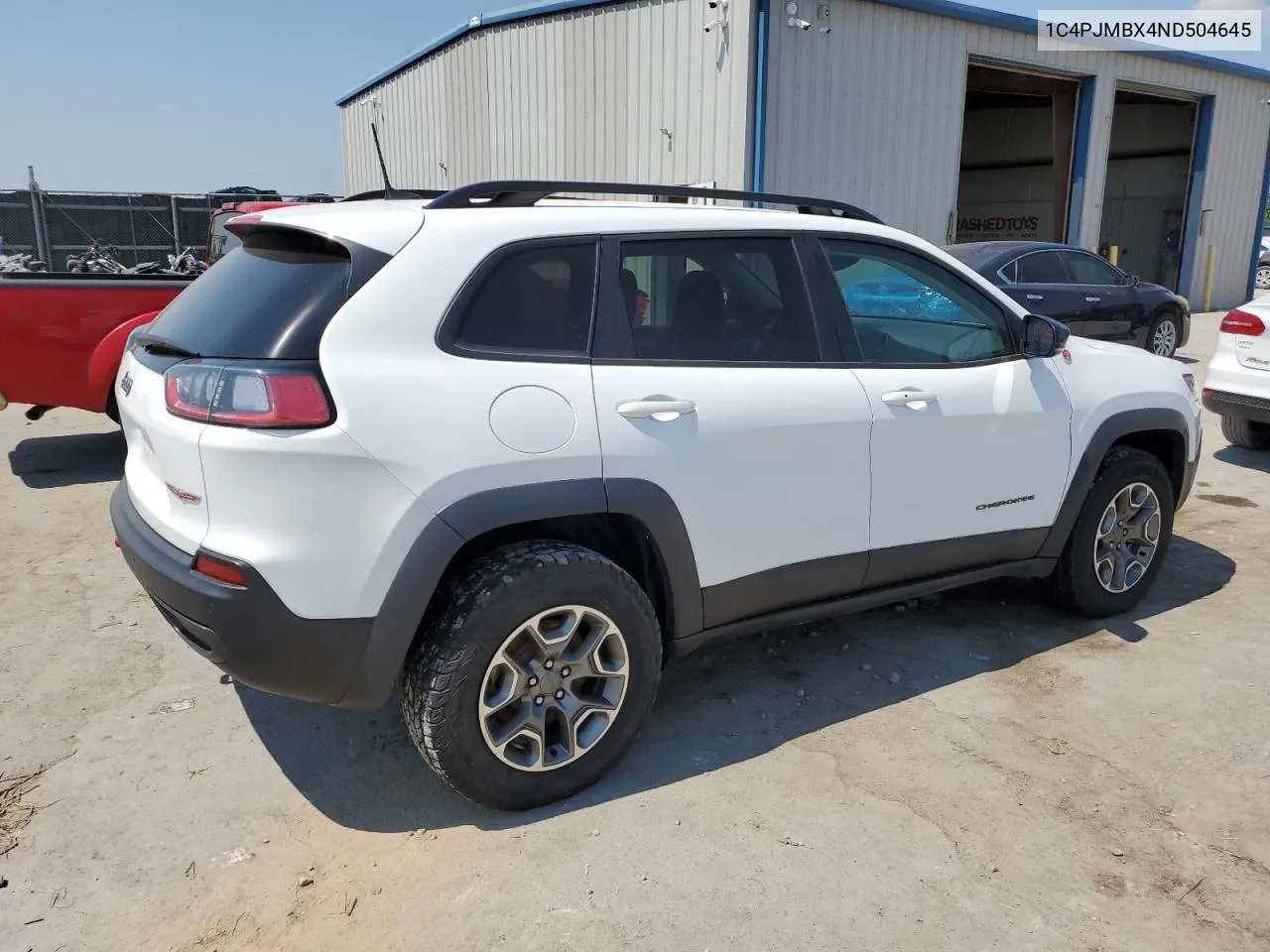 2022 Jeep Cherokee Trailhawk VIN: 1C4PJMBX4ND504645 Lot: 69394614