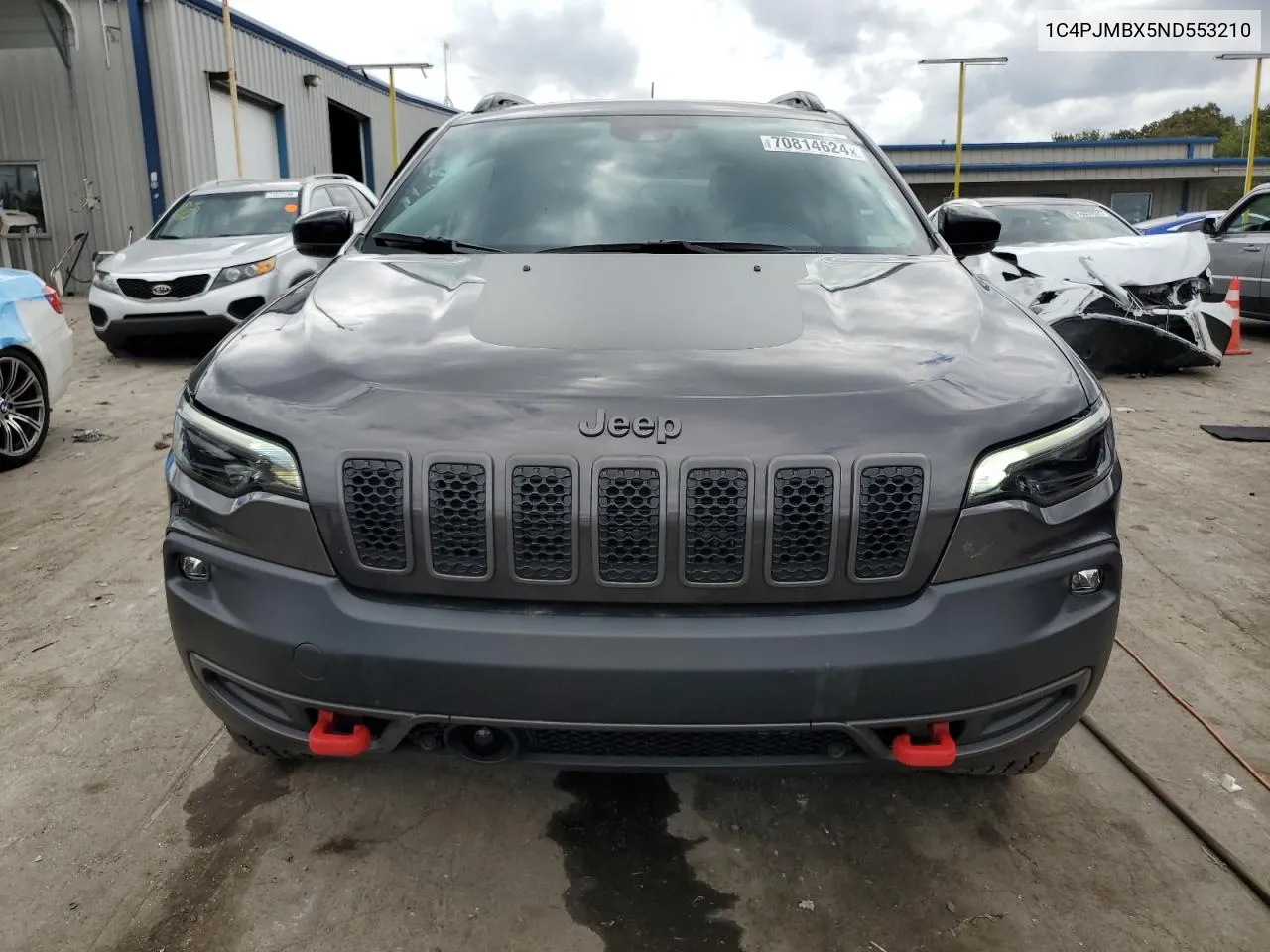 2022 Jeep Cherokee Trailhawk VIN: 1C4PJMBX5ND553210 Lot: 70814624