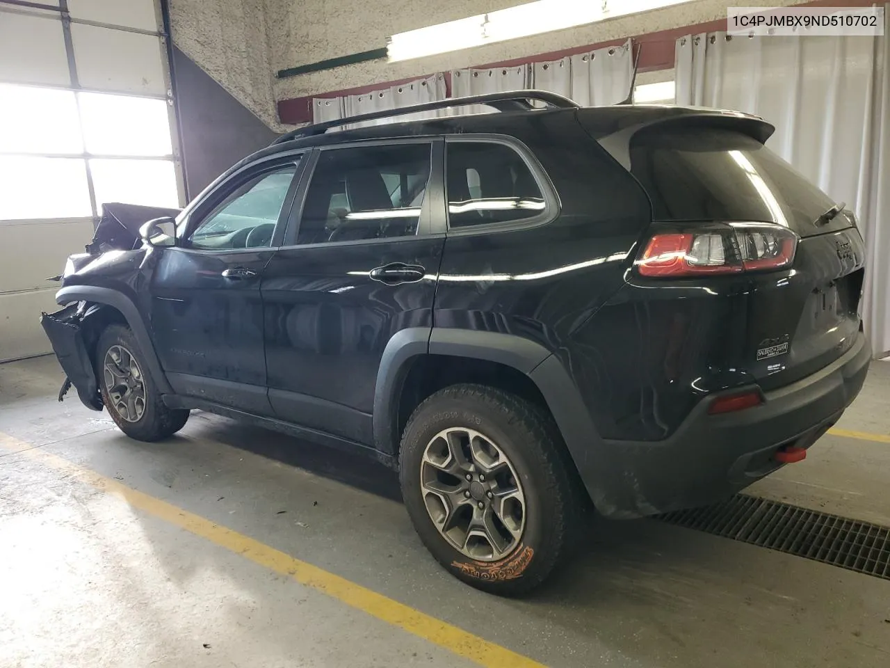 2022 Jeep Cherokee Trailhawk VIN: 1C4PJMBX9ND510702 Lot: 72475624