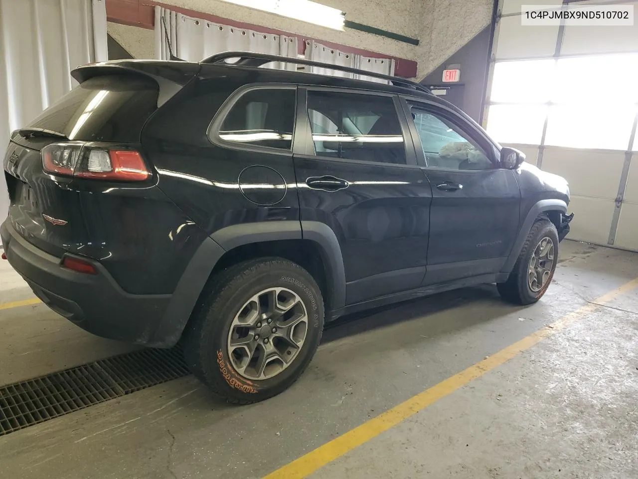 2022 Jeep Cherokee Trailhawk VIN: 1C4PJMBX9ND510702 Lot: 72475624