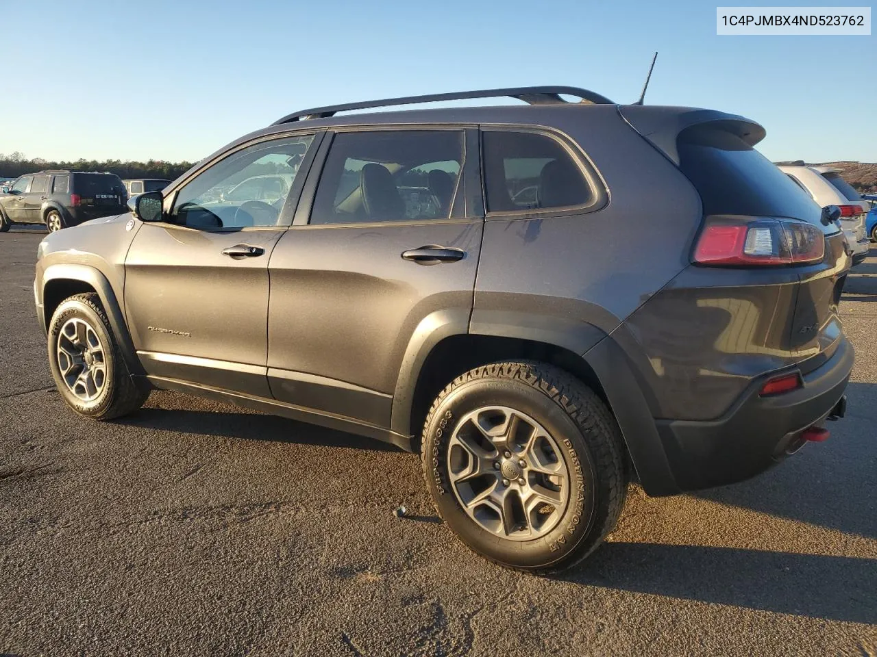 2022 Jeep Cherokee Trailhawk VIN: 1C4PJMBX4ND523762 Lot: 79196234