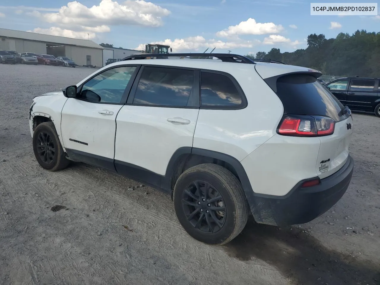 1C4PJMMB2PD102837 2023 Jeep Cherokee Altitude Lux