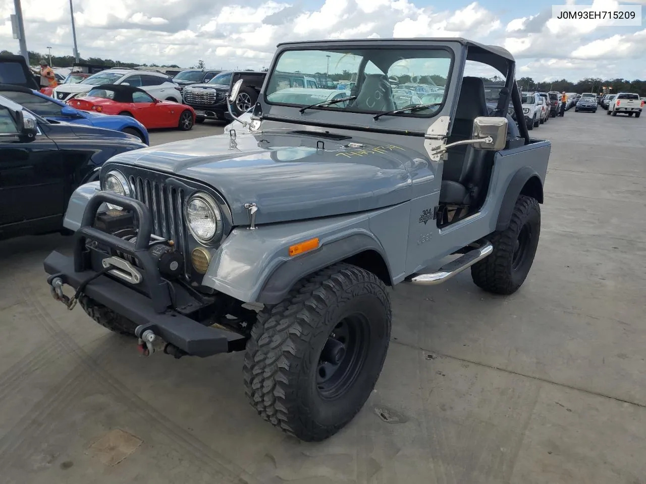 1980 Jeep Cj-7 VIN: J0M93EH715209 Lot: 74451134