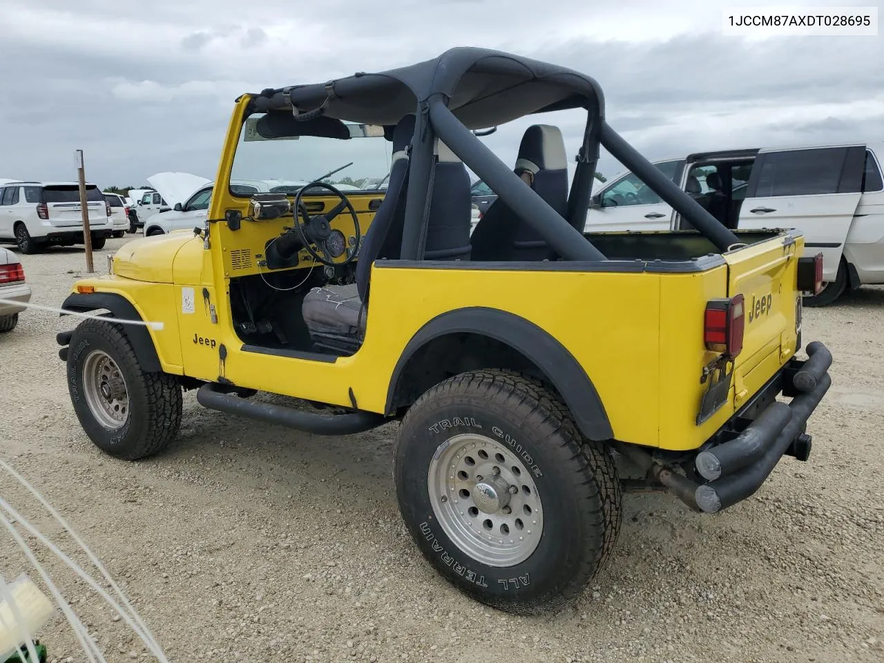 1983 Jeep Jeep Cj7 VIN: 1JCCM87AXDT028695 Lot: 74812184