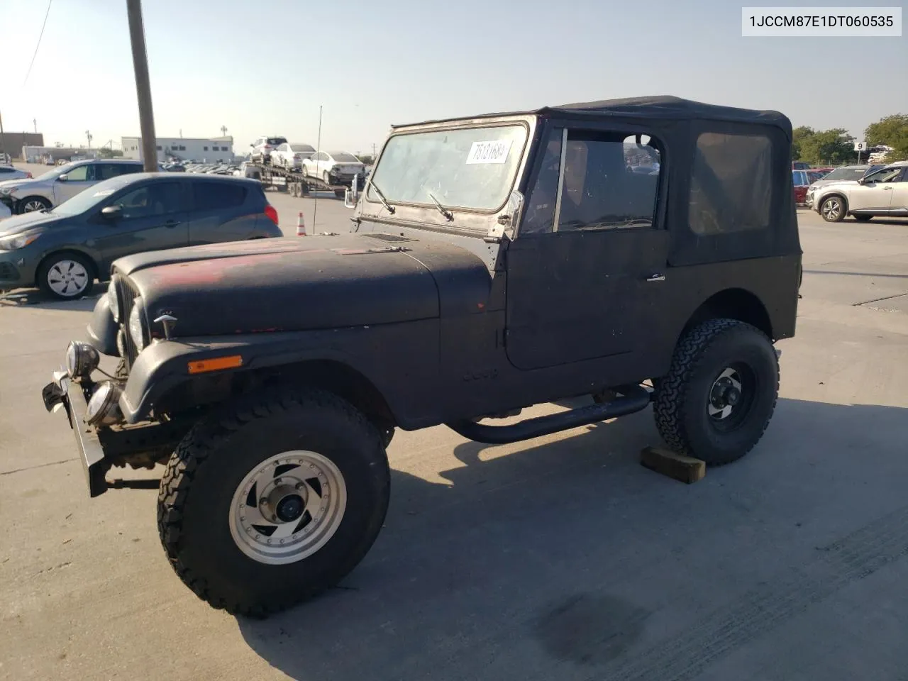 1983 Jeep Jeep Cj7 VIN: 1JCCM87E1DT060535 Lot: 75131684