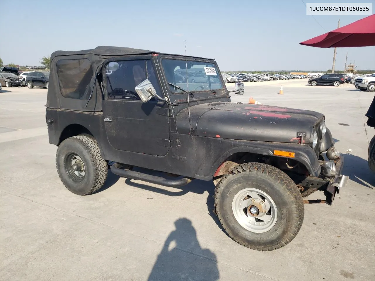 1983 Jeep Jeep Cj7 VIN: 1JCCM87E1DT060535 Lot: 75131684