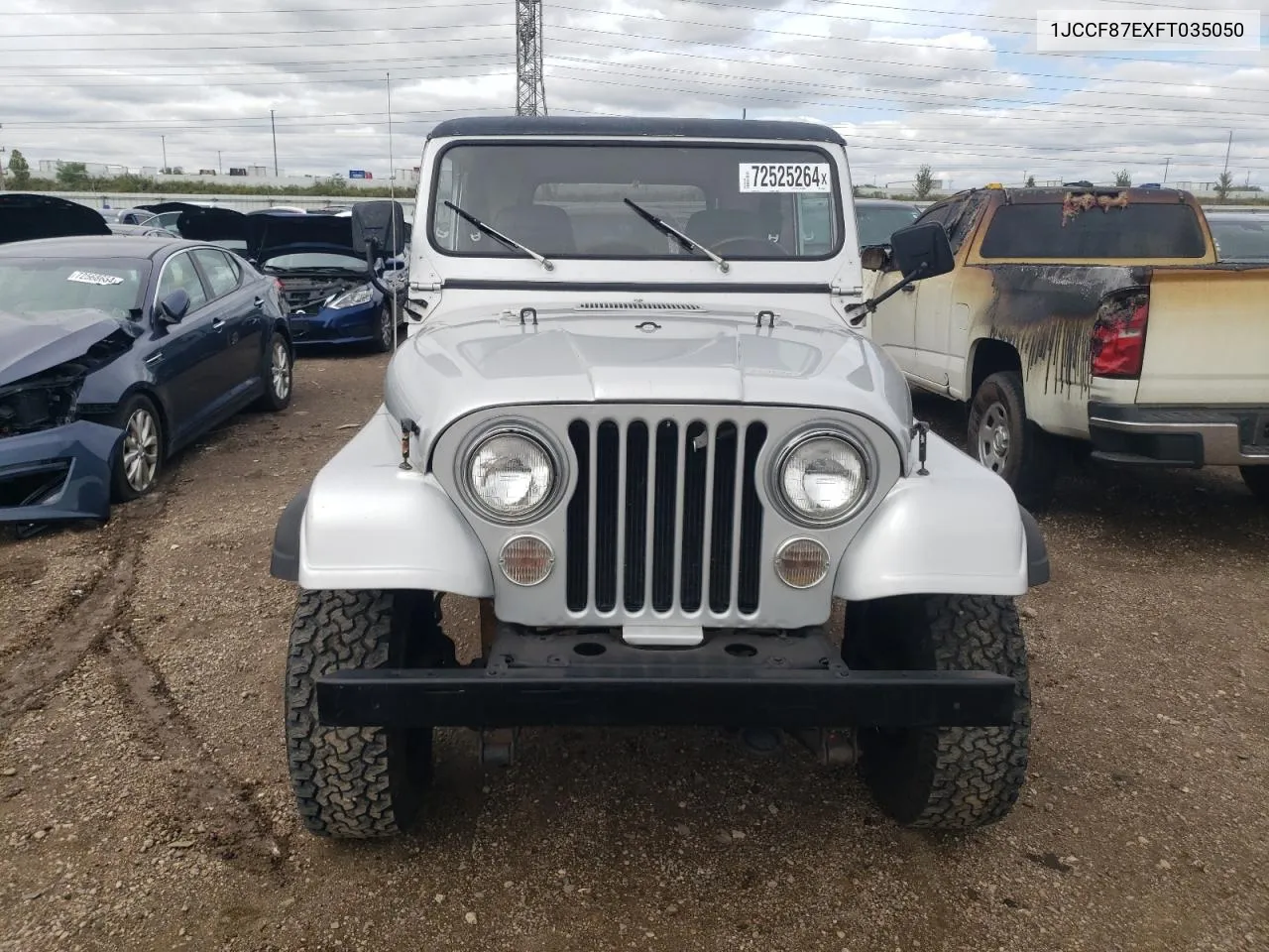 1985 Jeep Jeep Cj7 VIN: 1JCCF87EXFT035050 Lot: 72525264