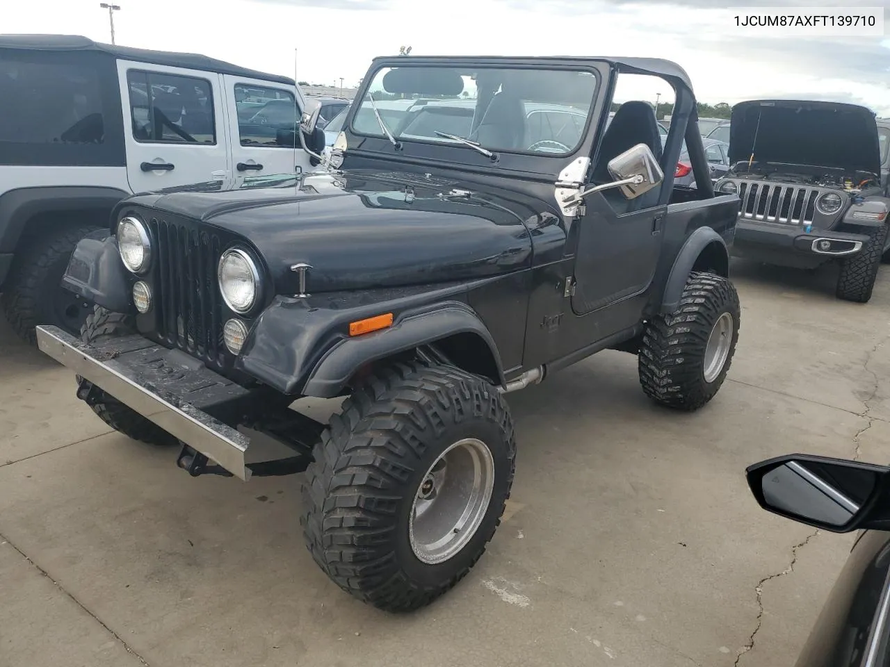 1985 Jeep Jeep Cj7 VIN: 1JCUM87AXFT139710 Lot: 73825234