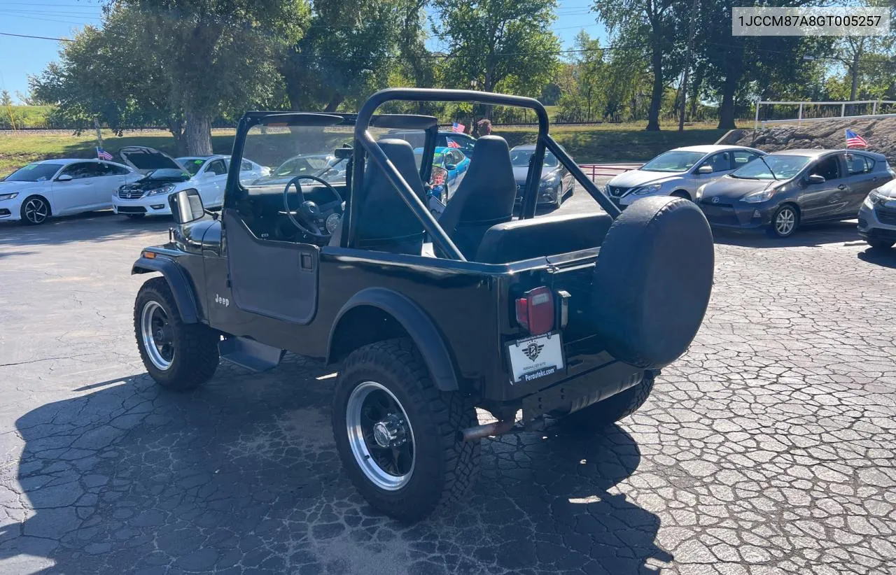 1986 Jeep Jeep Cj7 VIN: 1JCCM87A8GT005257 Lot: 73515554