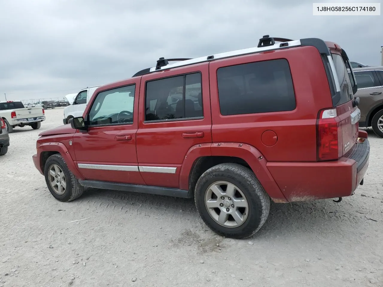 1J8HG58256C174180 2006 Jeep Commander Limited