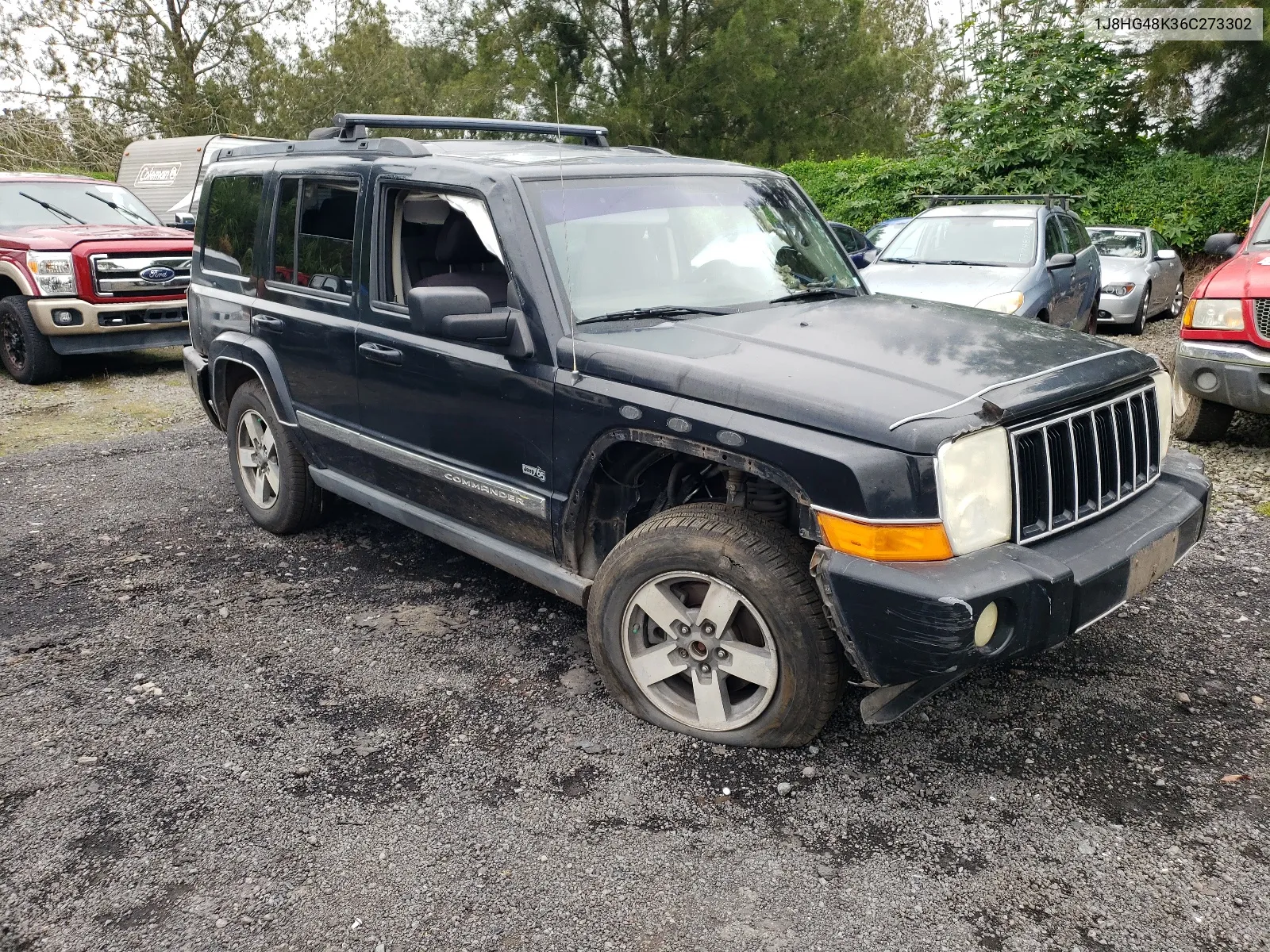 2006 Jeep Commander VIN: 1J8HG48K36C273302 Lot: 63497984