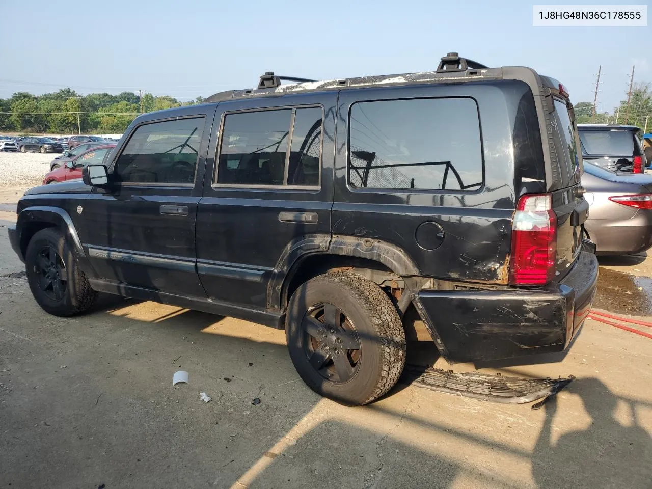 2006 Jeep Commander VIN: 1J8HG48N36C178555 Lot: 66325804