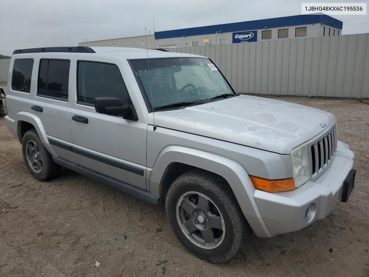 2006 Jeep Commander VIN: 1J8HG48KX6C195536 Lot: 66568924