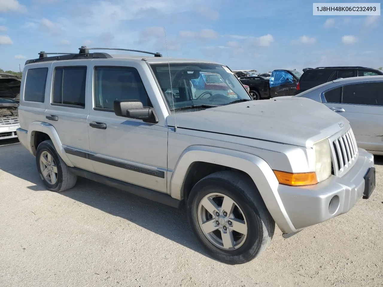 1J8HH48K06C232493 2006 Jeep Commander