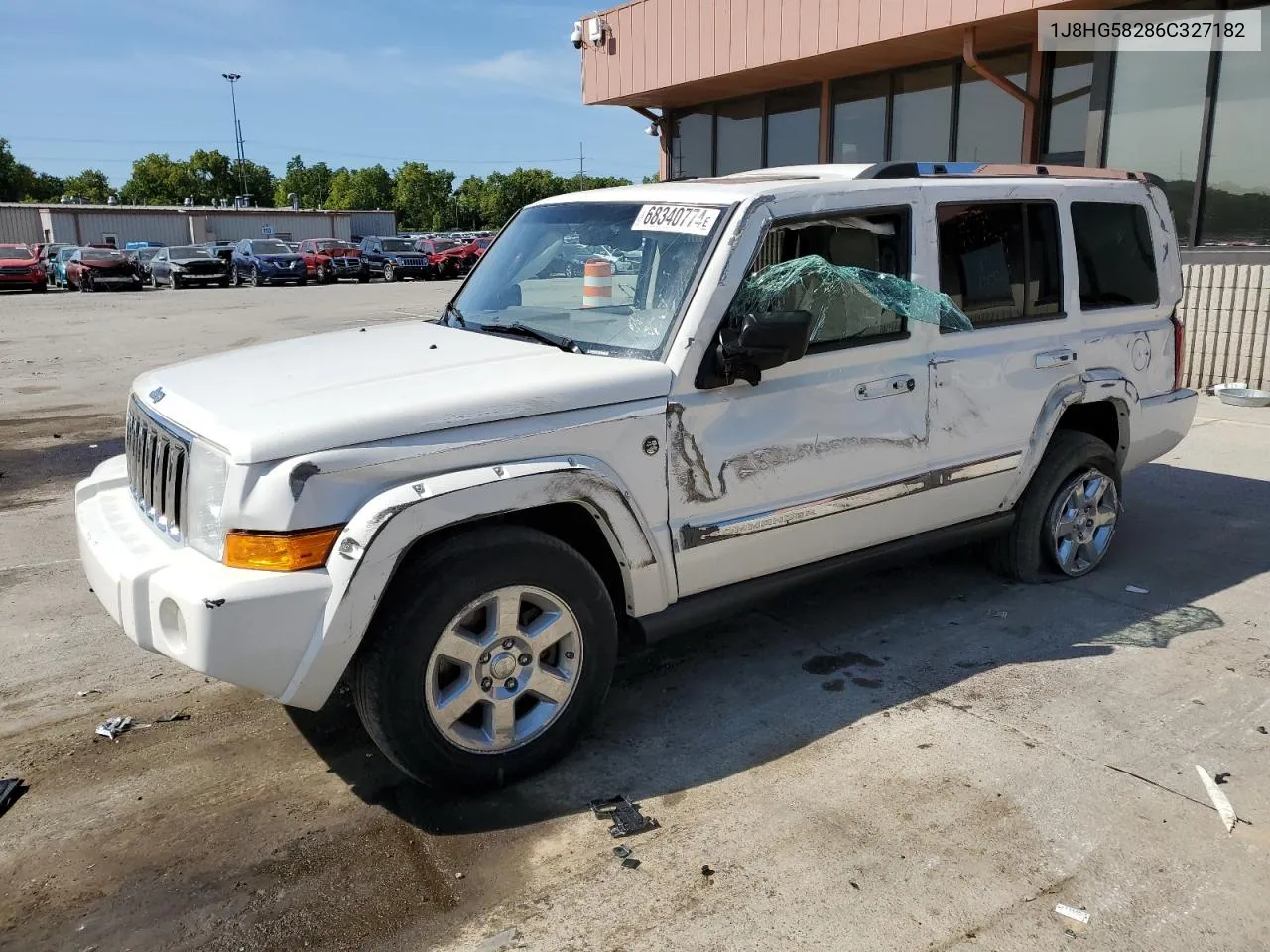 2006 Jeep Commander Limited VIN: 1J8HG58286C327182 Lot: 68340774