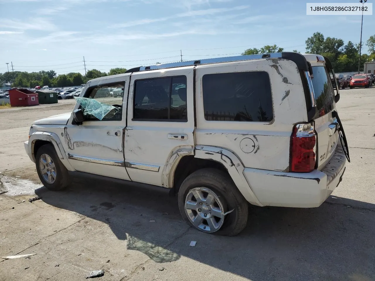 2006 Jeep Commander Limited VIN: 1J8HG58286C327182 Lot: 68340774