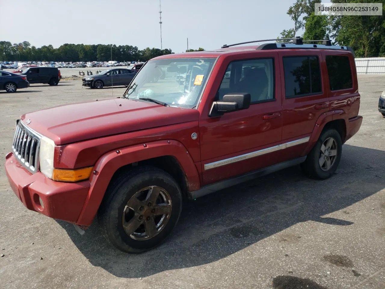 2006 Jeep Commander Limited VIN: 1J8HG58N96C253149 Lot: 70486714