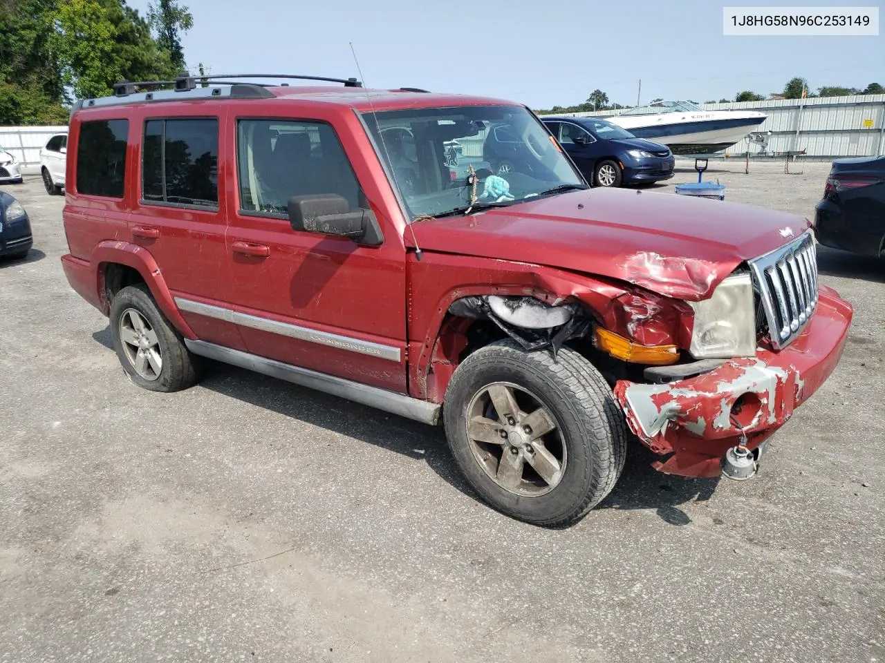 2006 Jeep Commander Limited VIN: 1J8HG58N96C253149 Lot: 70486714