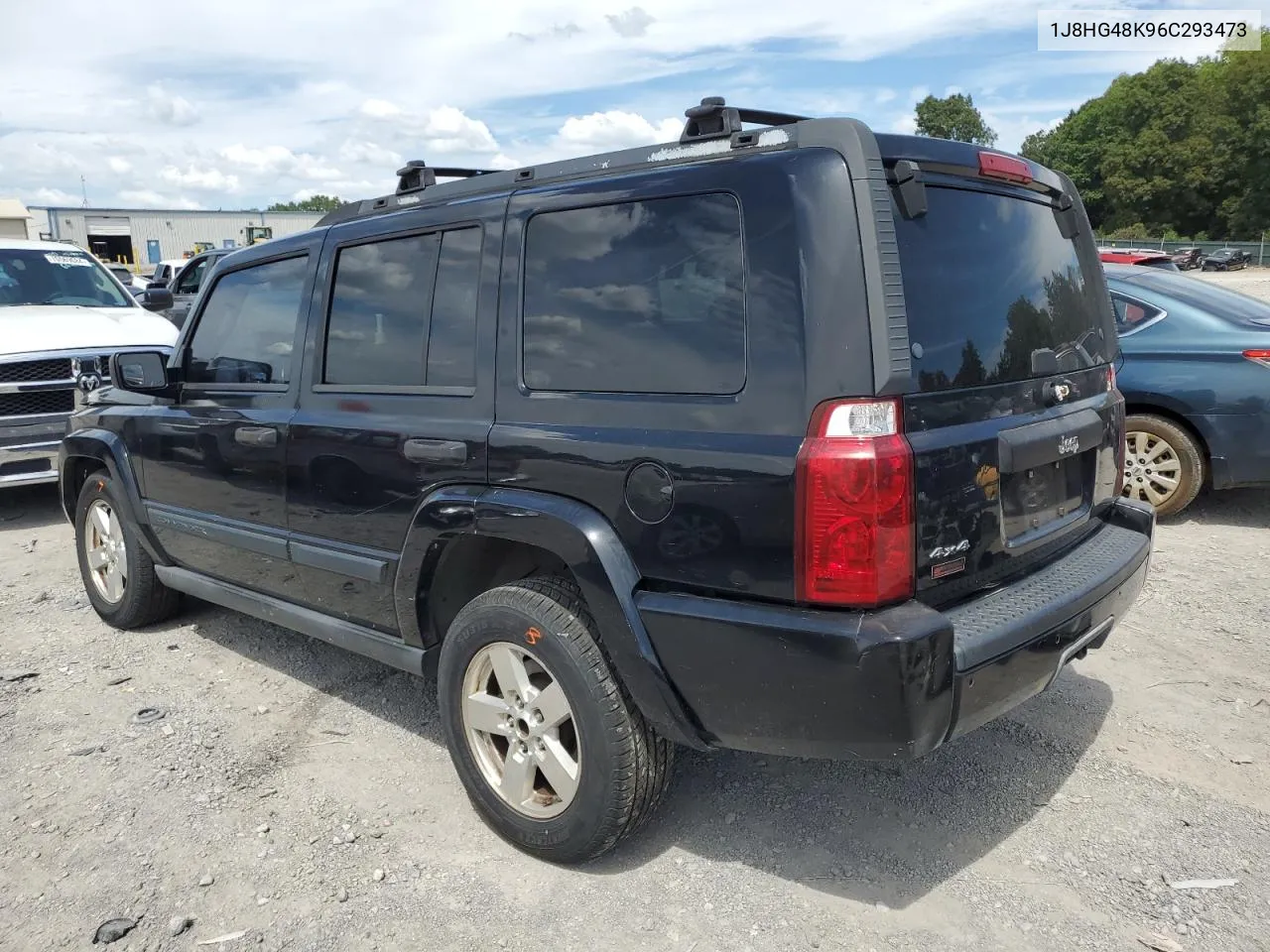 2006 Jeep Commander VIN: 1J8HG48K96C293473 Lot: 70636554