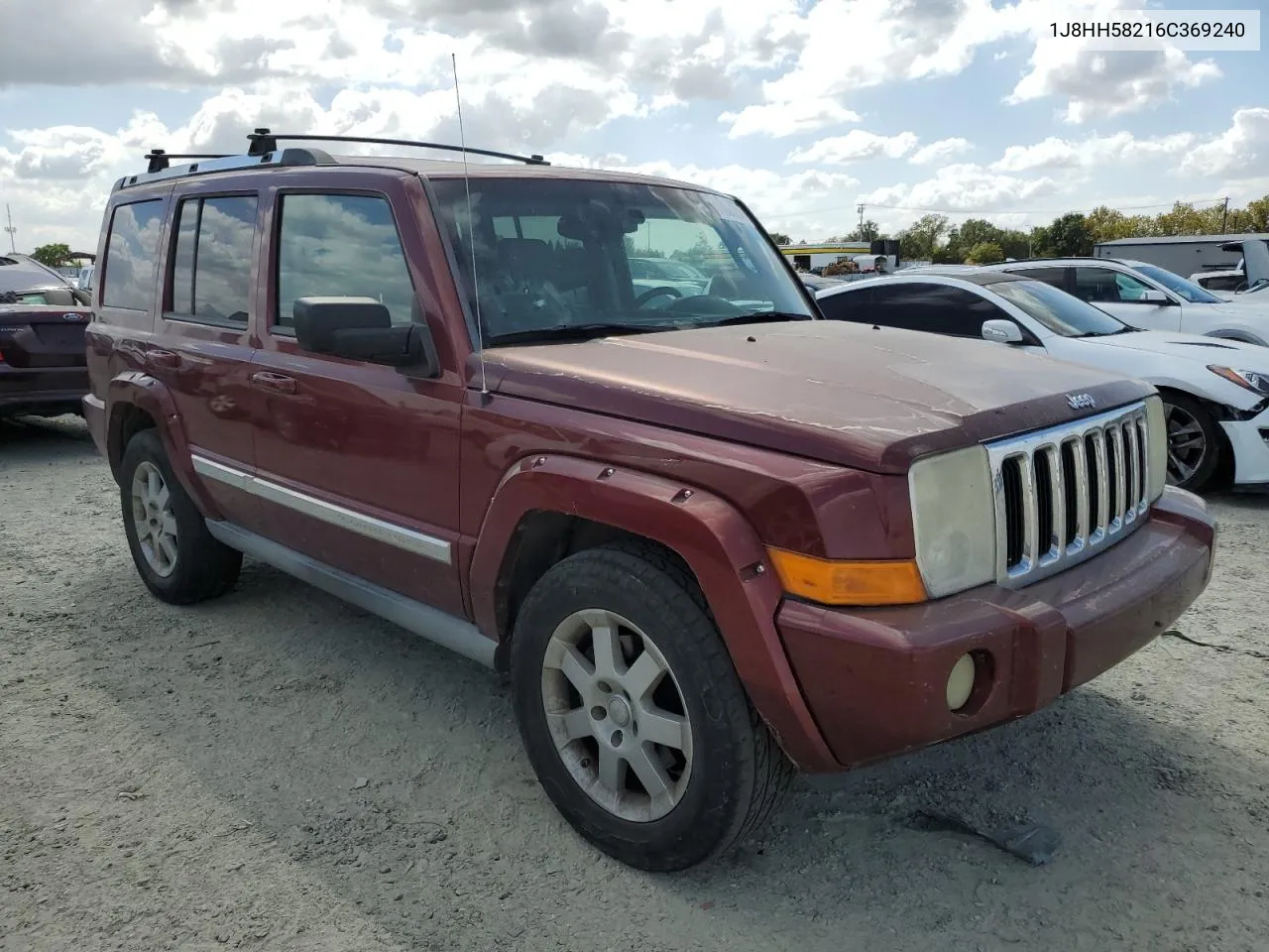 1J8HH58216C369240 2006 Jeep Commander Limited