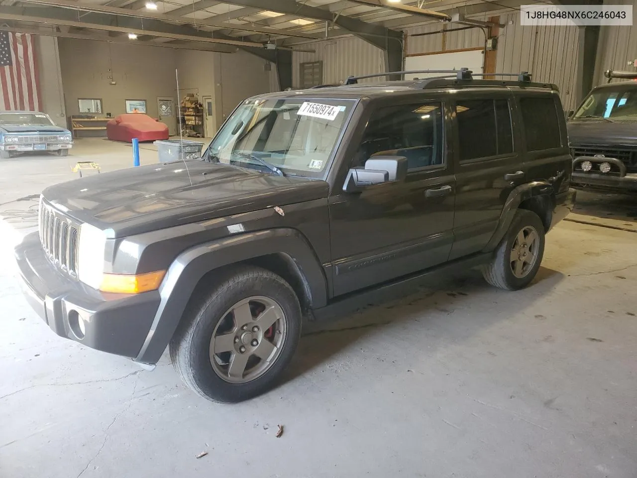 2006 Jeep Commander VIN: 1J8HG48NX6C246043 Lot: 71550974