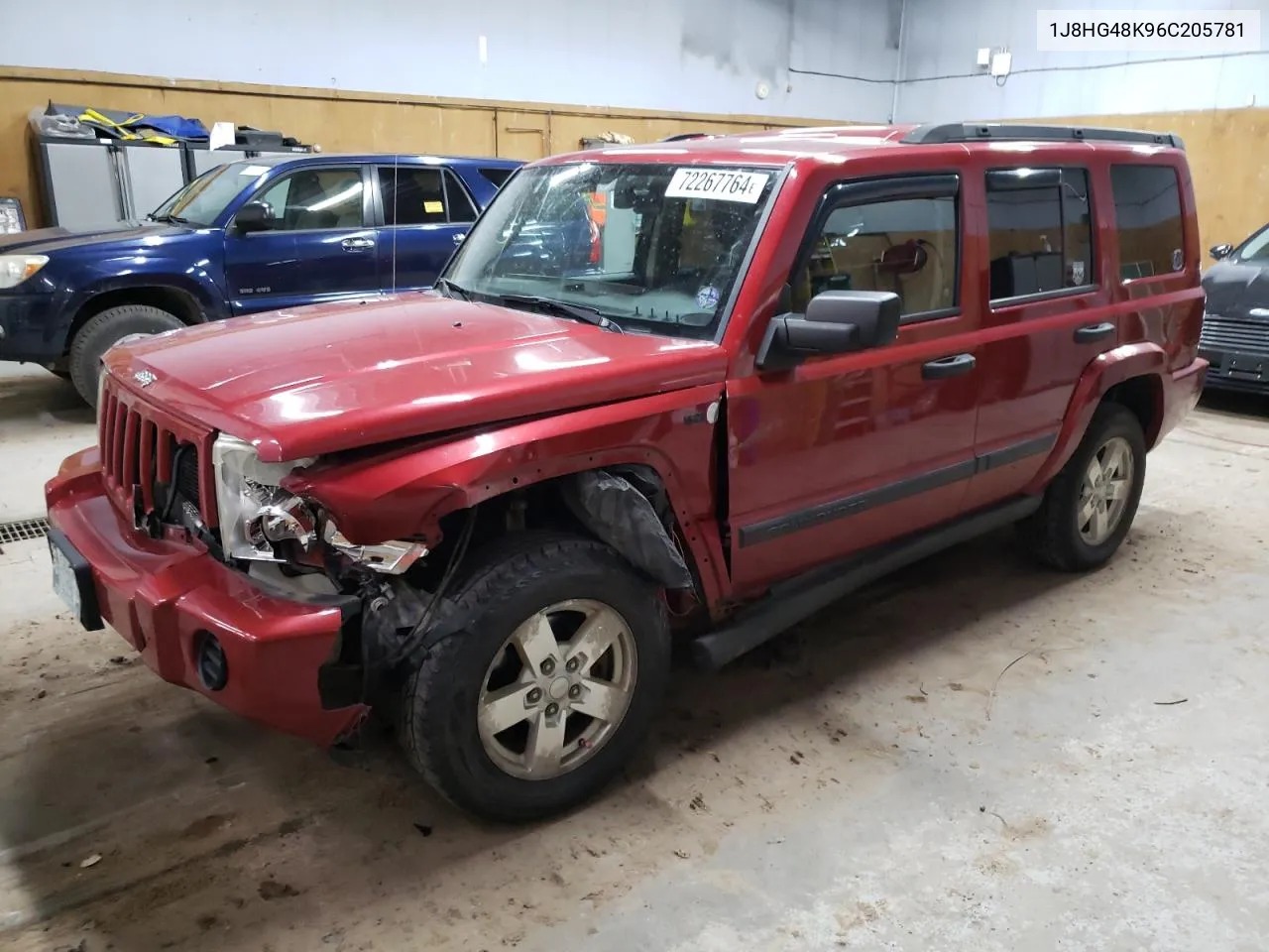 2006 Jeep Commander VIN: 1J8HG48K96C205781 Lot: 72267764