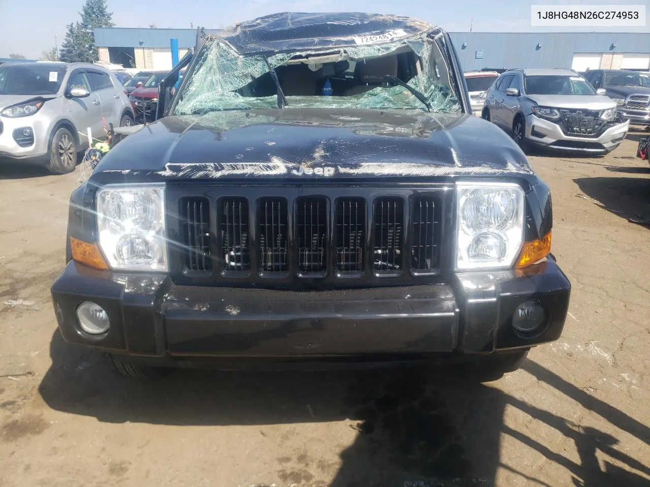 2006 Jeep Commander VIN: 1J8HG48N26C274953 Lot: 72424814