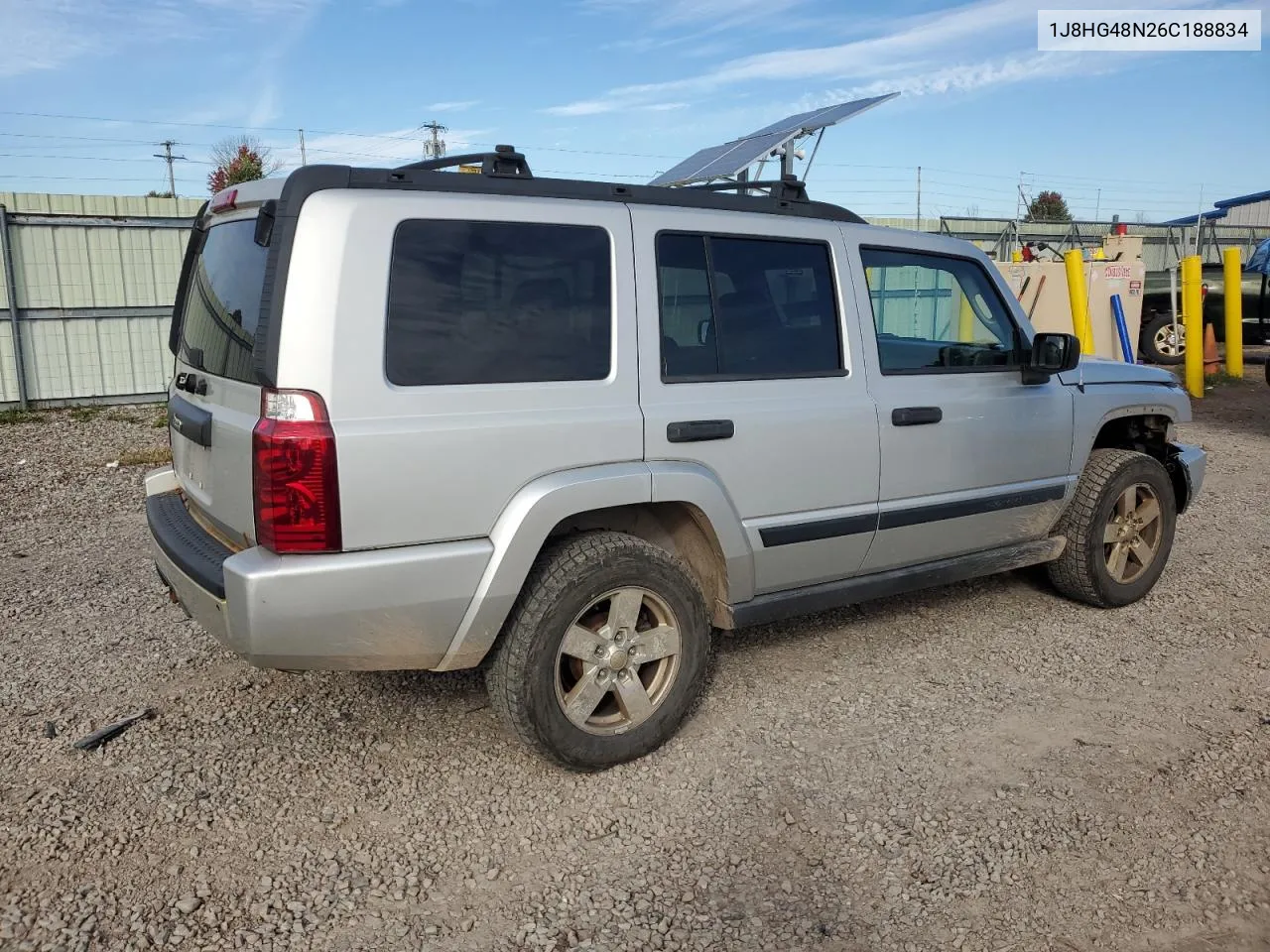 1J8HG48N26C188834 2006 Jeep Commander