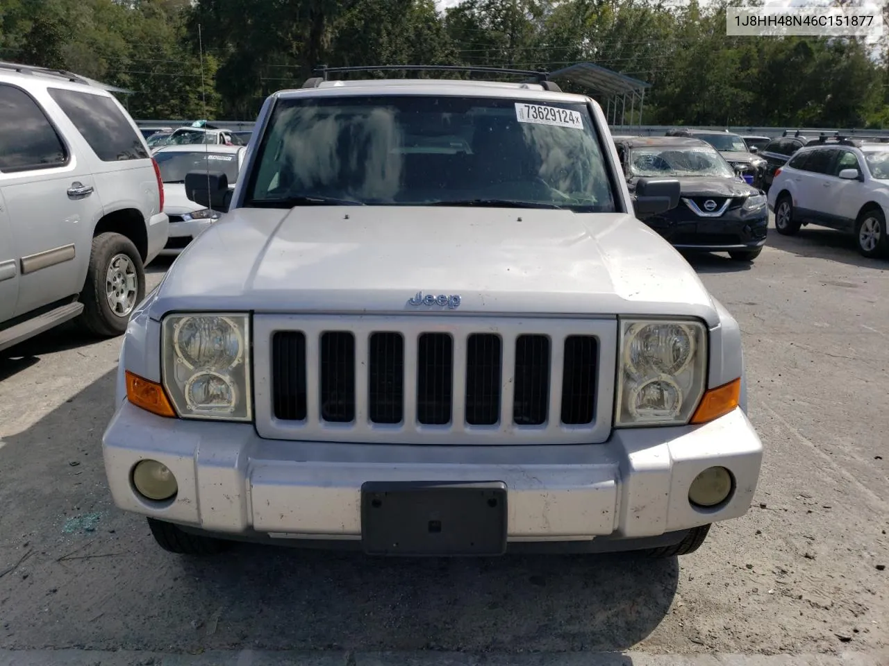 2006 Jeep Commander VIN: 1J8HH48N46C151877 Lot: 73629124