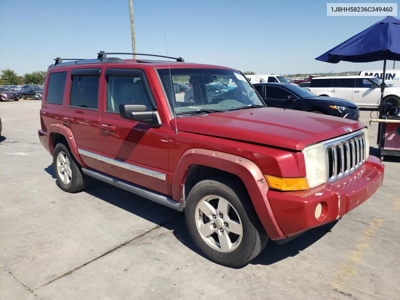 2006 Jeep Commander Limited VIN: 1J8HH58236C349460 Lot: 73761314