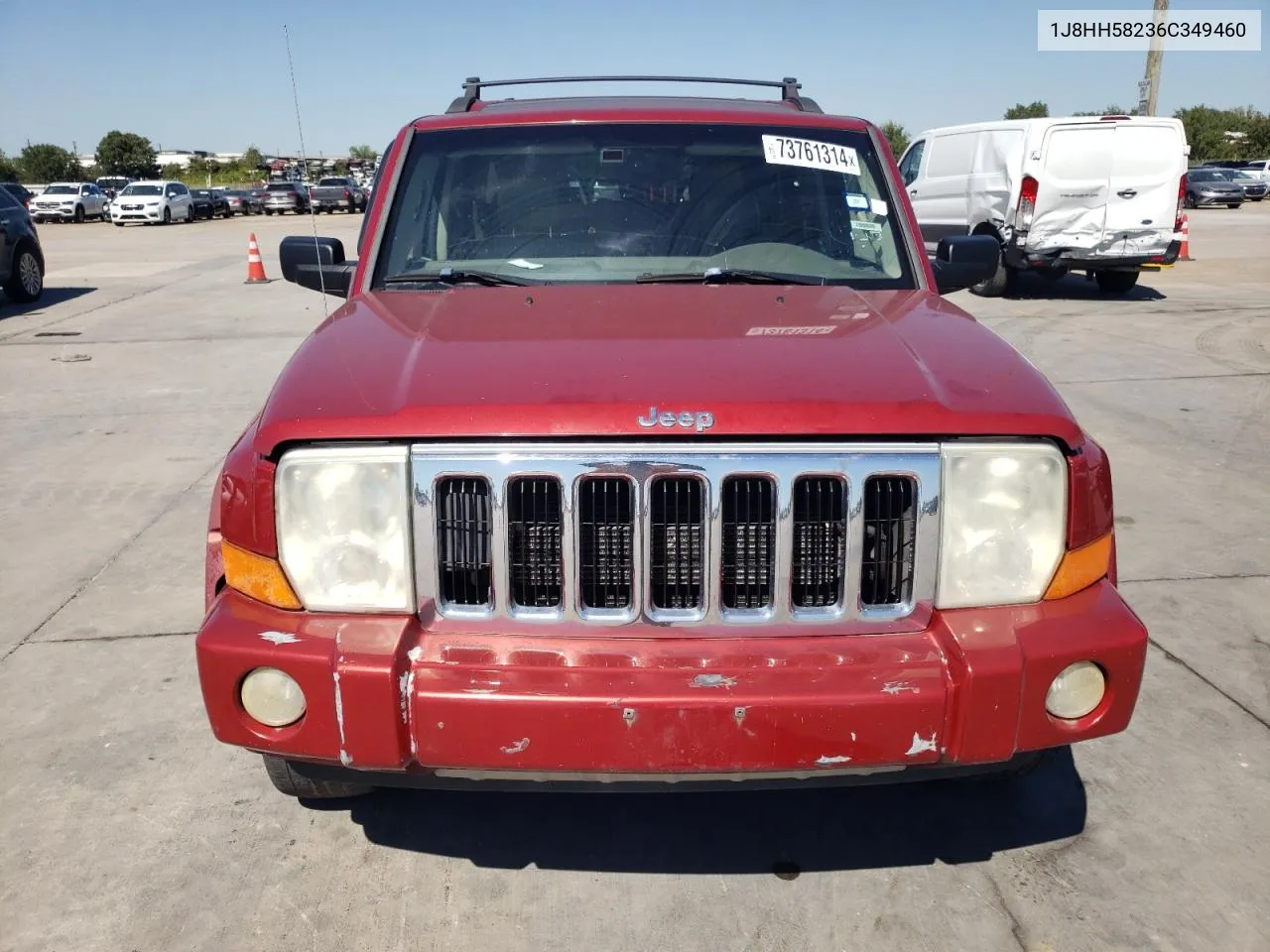 2006 Jeep Commander Limited VIN: 1J8HH58236C349460 Lot: 73761314