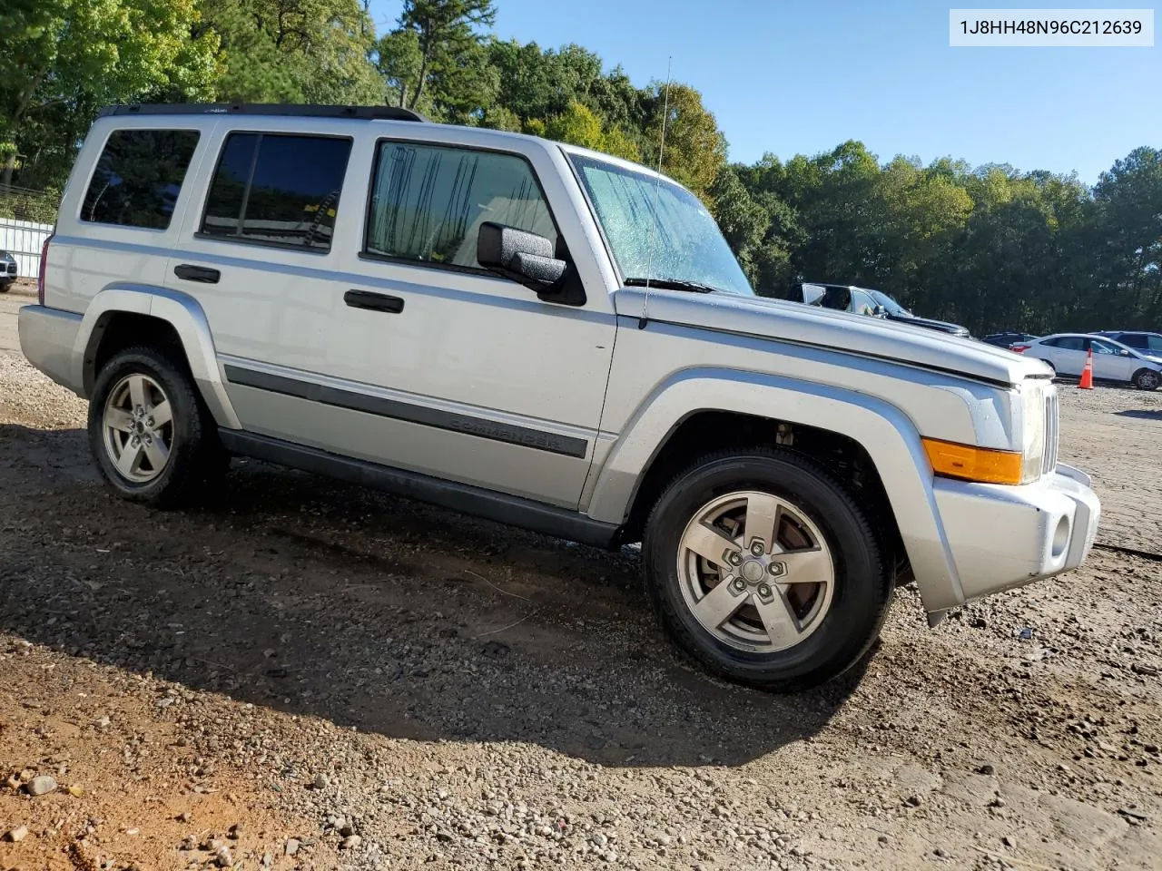 2006 Jeep Commander VIN: 1J8HH48N96C212639 Lot: 73800324