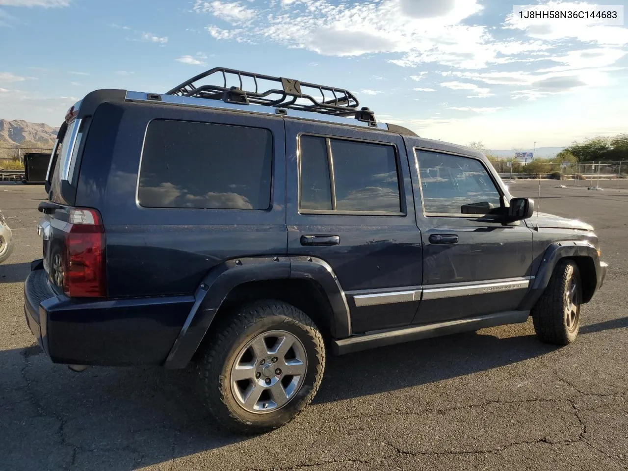 2006 Jeep Commander Limited VIN: 1J8HH58N36C144683 Lot: 74019594